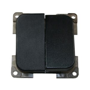 کلید دوتایی 220 ولت برند WESTACC (مشکی)