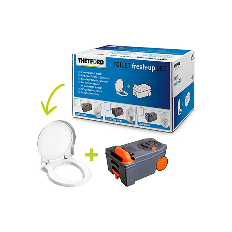 ست نوسازی توالت فرنگی کاست THETFORD مدل C250 و C260