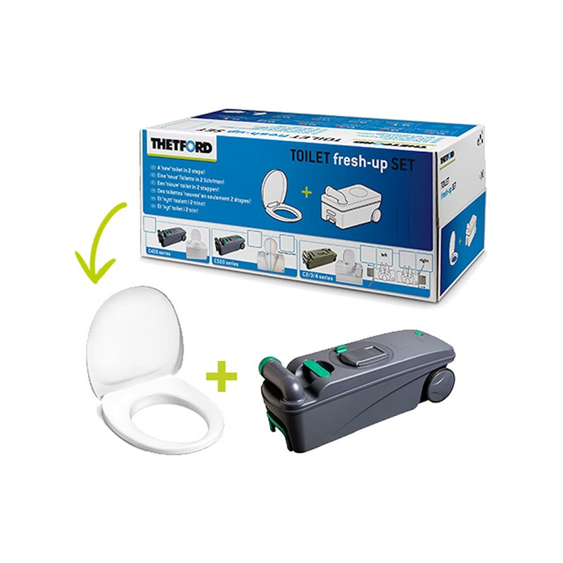 ست نوسازی توالت فرنگی کاست THETFORD مدل C400