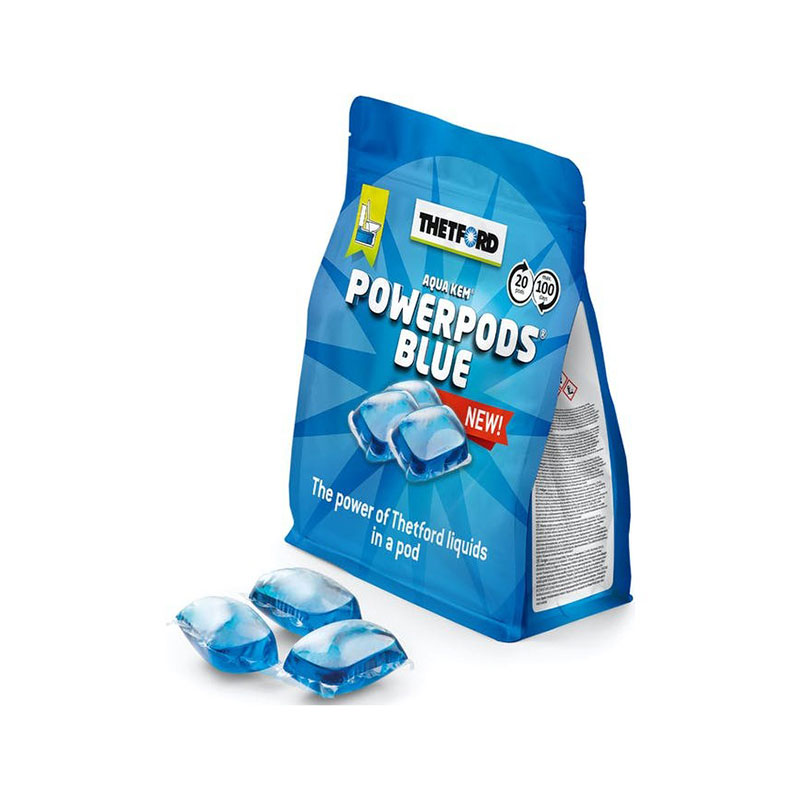 حلال مخزن فاضلاب THETFORD مدل PowerPods Blue