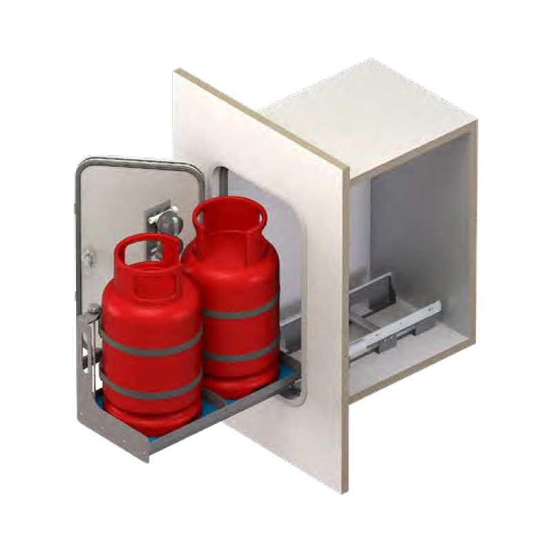 سینی ذخیره سازی کشویی مخزن پروپان LIPPERT